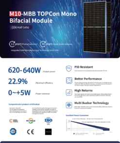 E-M10 TOPCon 156 Bifacial